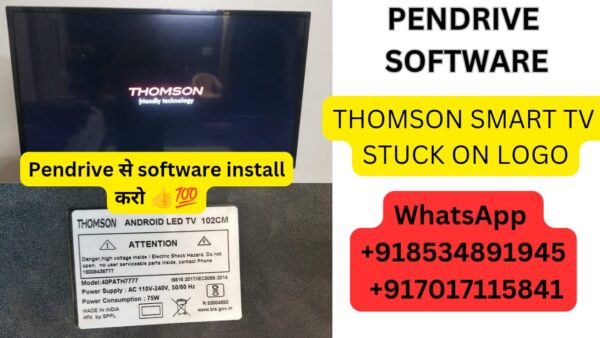 Thomson (32M3277) Software Download Stuck on logo